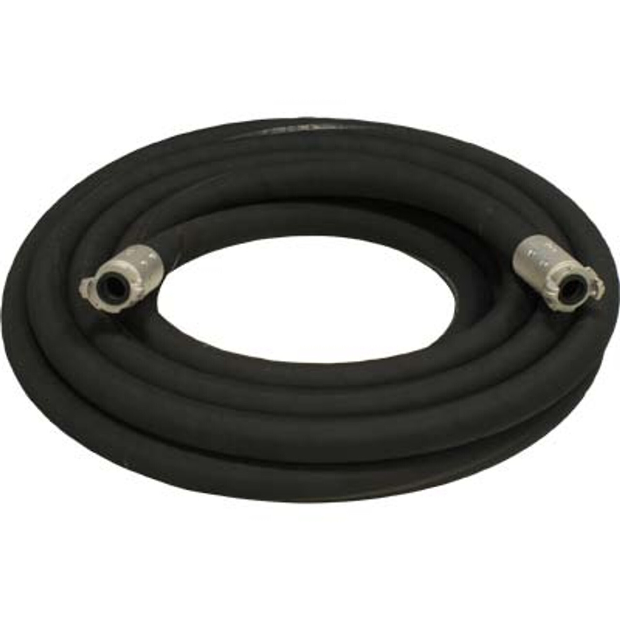 Pirate Brand Blast Hose Extension Assembly with Couplings — 1 1/4in. ID x 50ft., Model# 10-114BLK-050-4AL